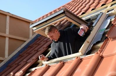 Pose de fenêtres de toit Velux à Oberbruck